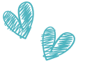 Two Hearts Drawing