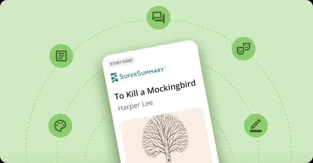 A To Kill a Mockingbird study guide surrounded by creative activity icons