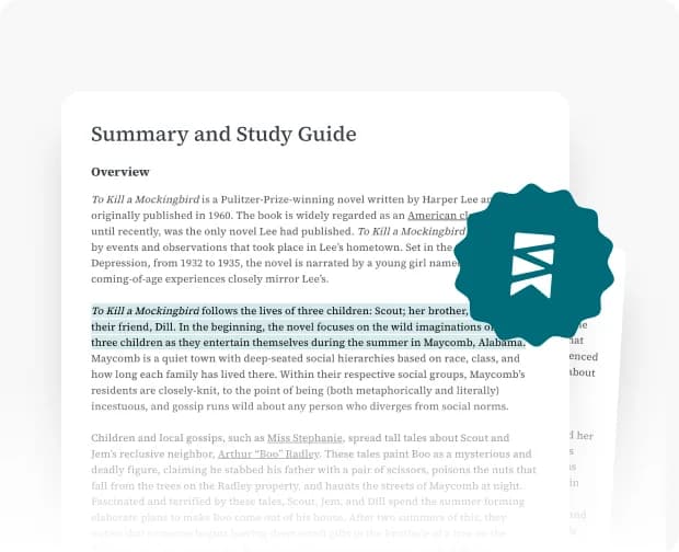 An expert-crafted SuperSummary Study Guide