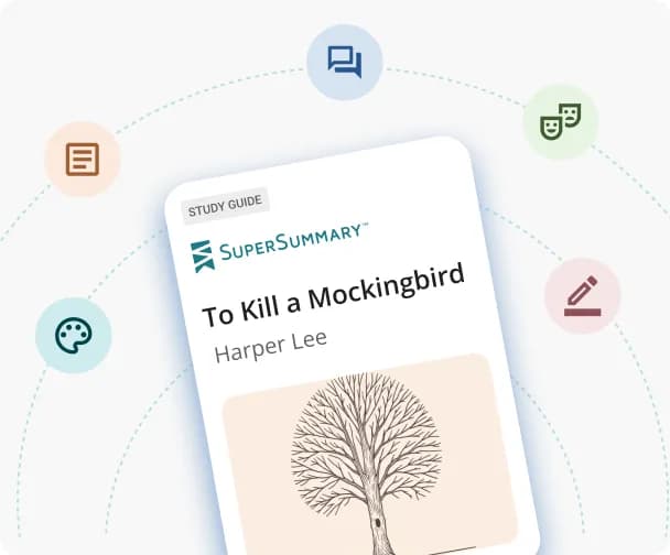 A To Kill a Mockingbird study guide surrounded by creative activity icons