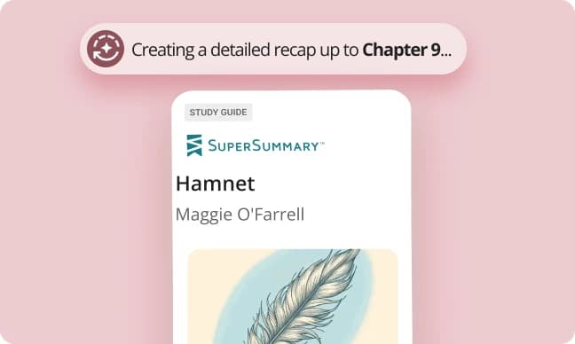 A recap being created up to a specific chapter of a book
